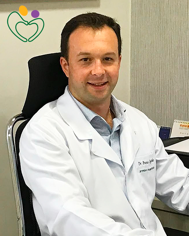 Dr. Bruno Quintão, ortopedista e traumatologista da Clínica Raphael